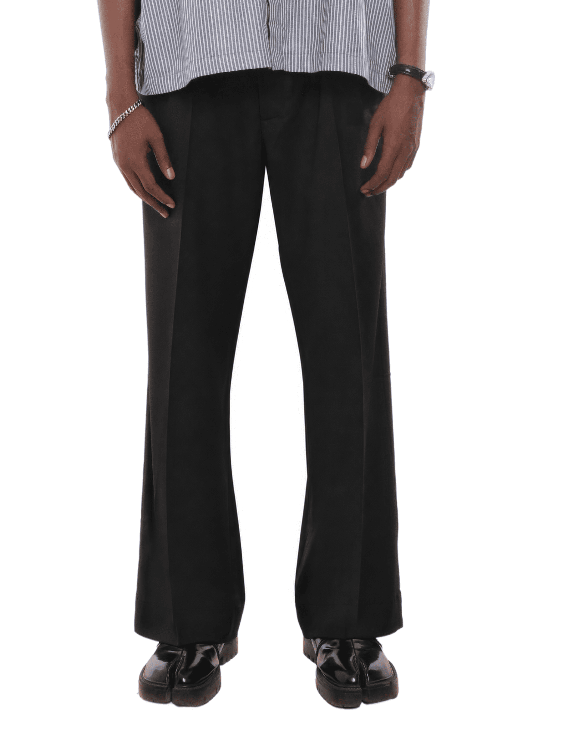 ORSO | Wide-Leg Trousers in Black
