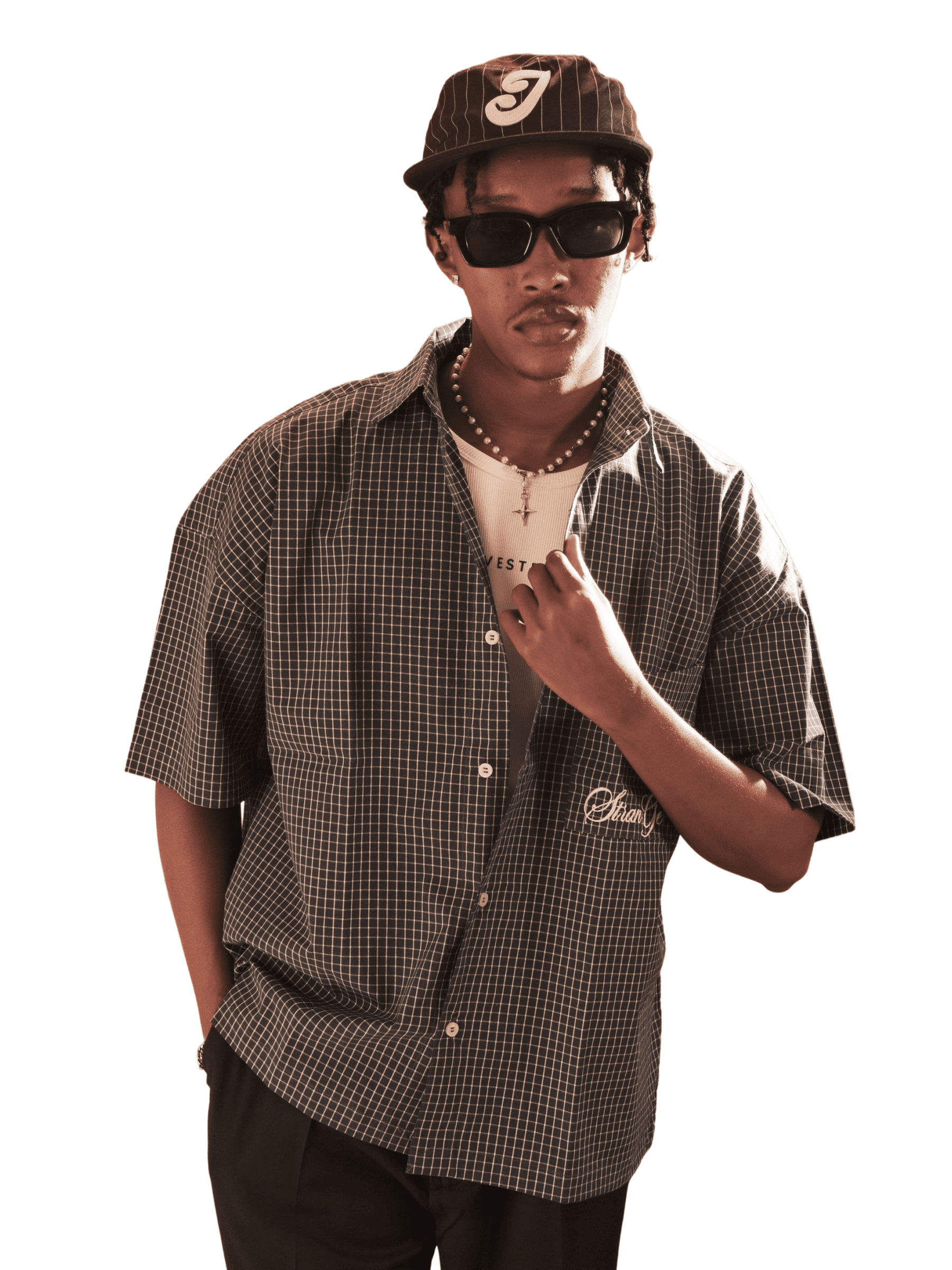VICO | Check Shirt in Navy Check
