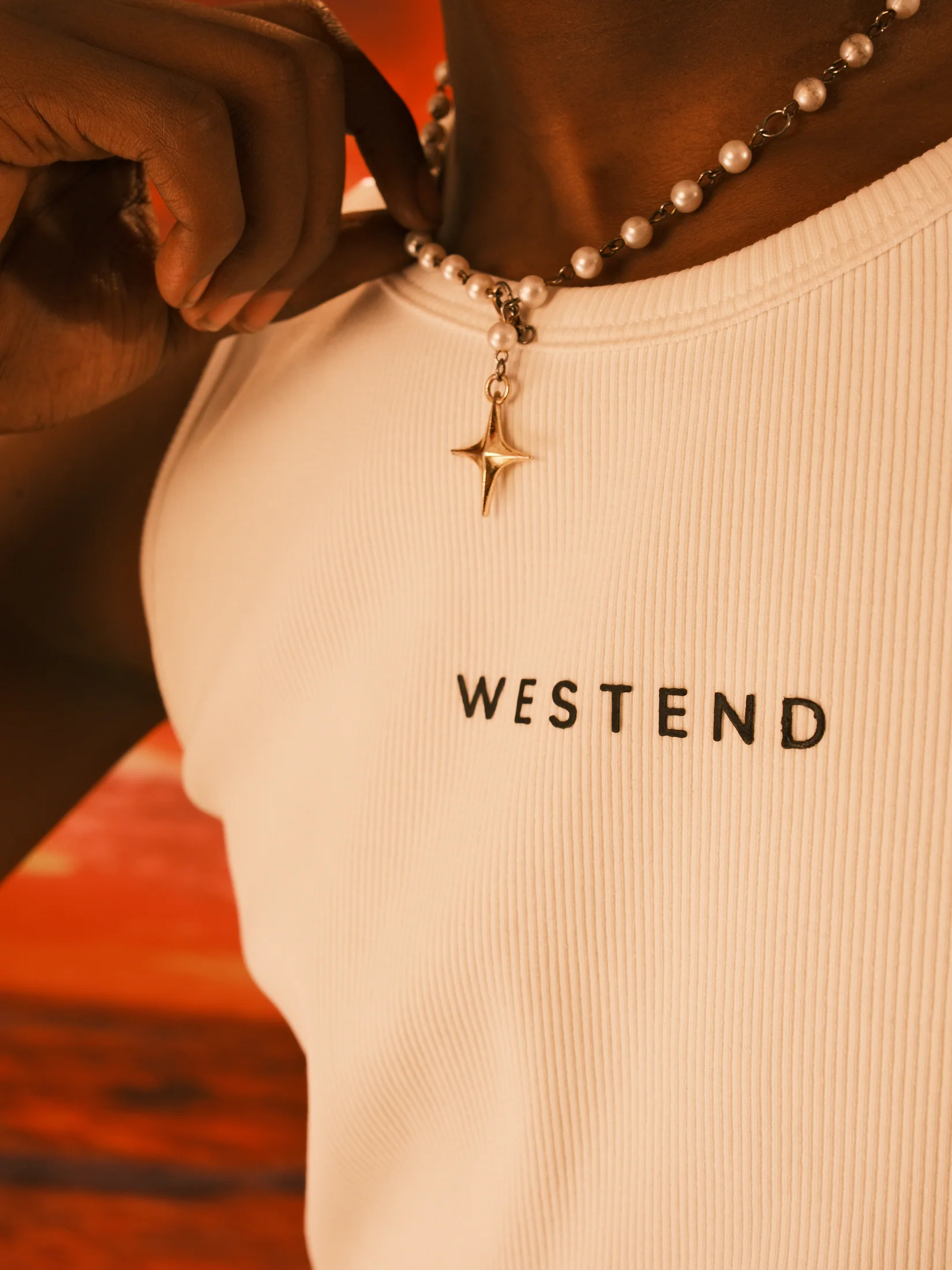 ARIA Rib Tank in White Logo - View 2