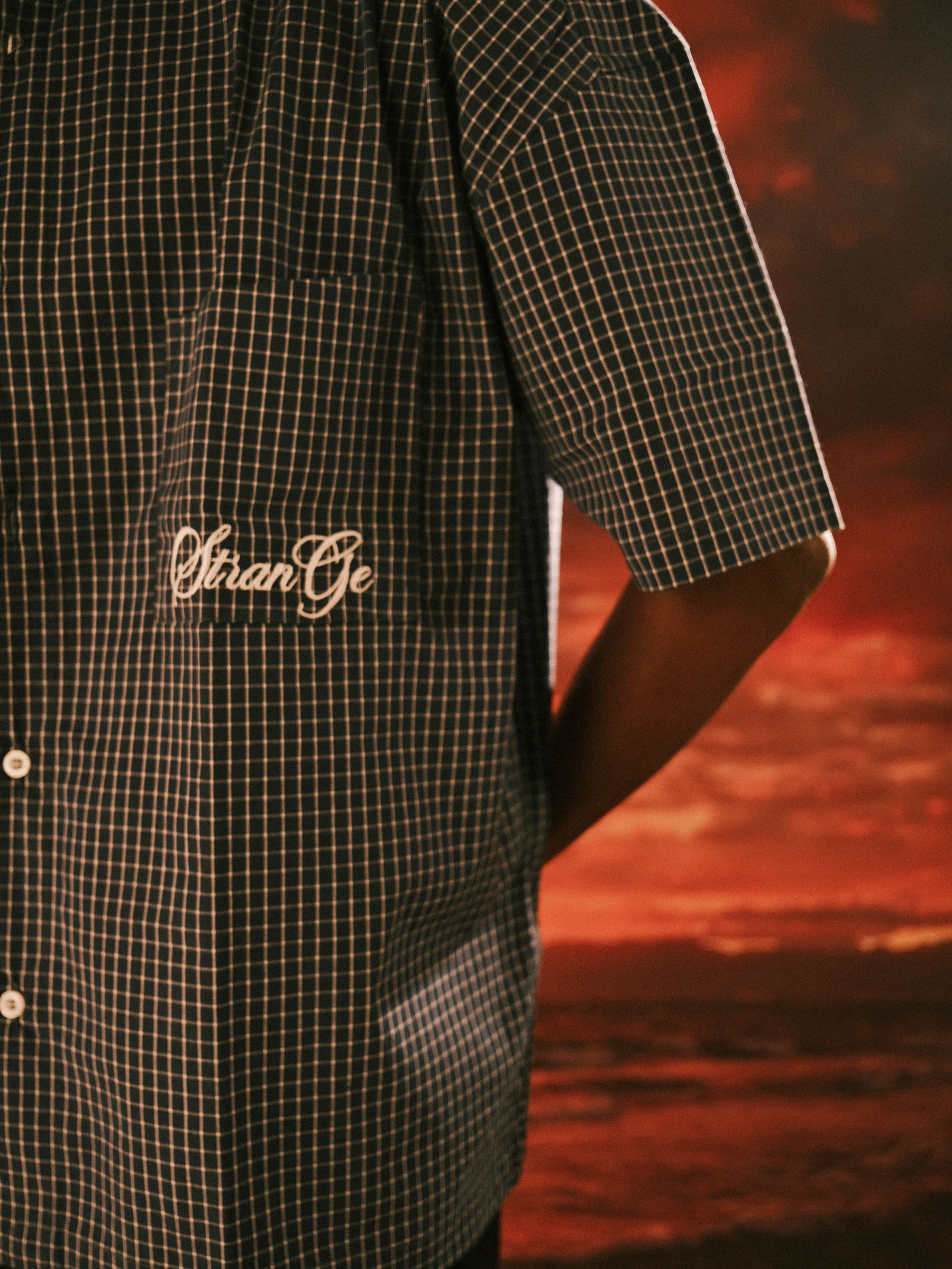 VICO Check Shirt in Navy Check - 8